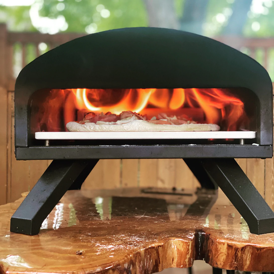 Bertello Outdoor Pizza Oven + Pizza Peel Combo - Image 2