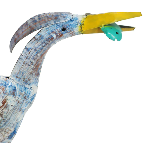 Sunnydaze 2 Gilligan Crane Metal Statues - Image 3