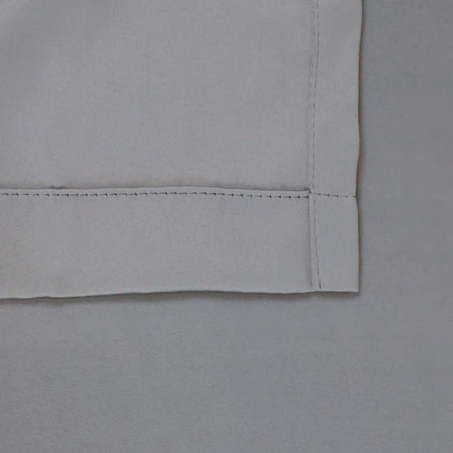 2 Indoor/Outdoor Blackout Curtain Panels with Grommet Top - 52 x 96 in (1.32 x 2.43 m) - Gray - Image 13